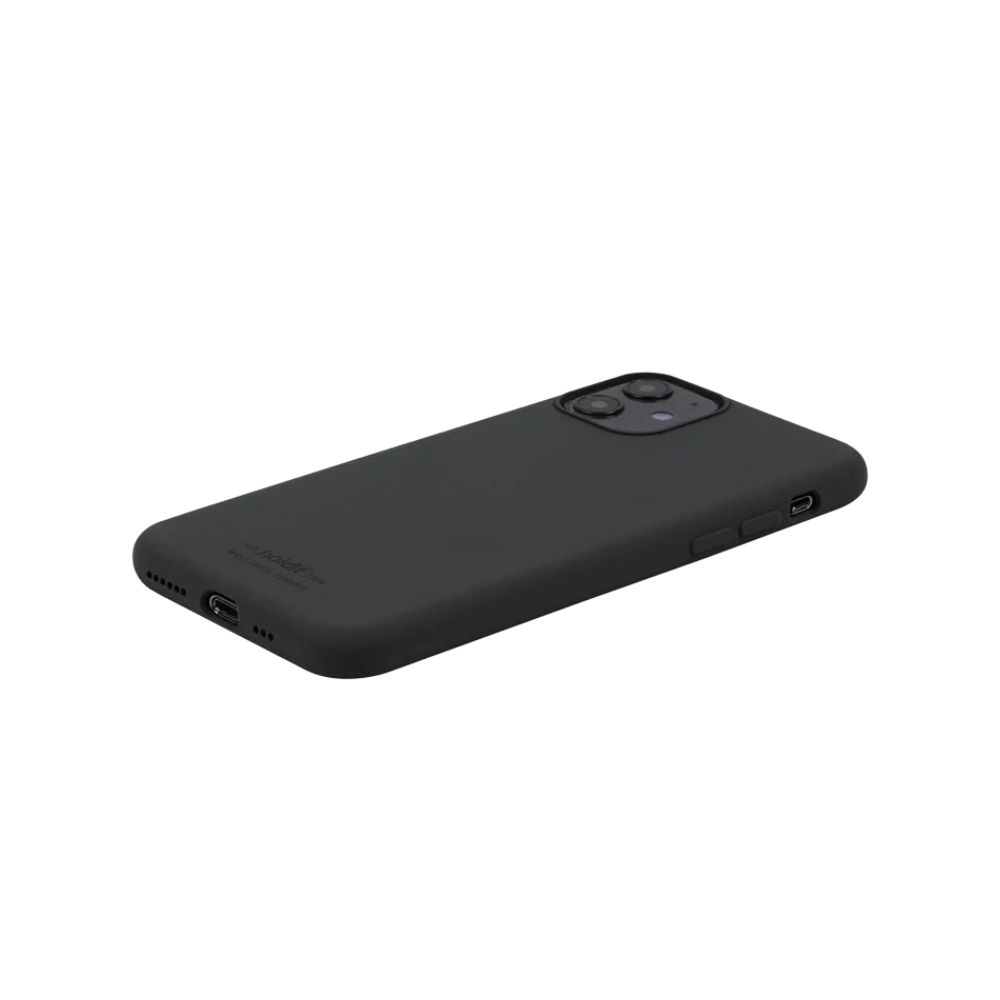 Silicone iPhone cover, iPhone 11/XR - sort